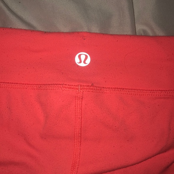 Pink and Black Lululemom Capris🦋 - Picture 5 of 5